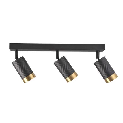 Spotlámpa ARRAS 3xGU10/10W/230V fekete