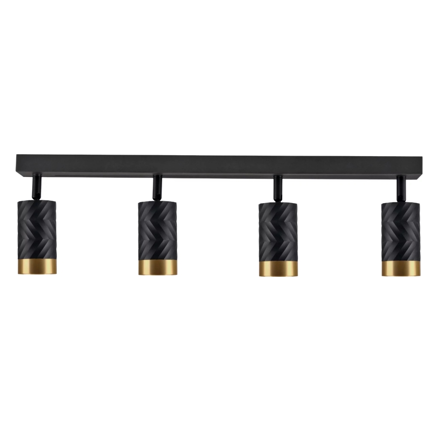 Spotlámpa ARRAS 4xGU10/10W/230V fekete