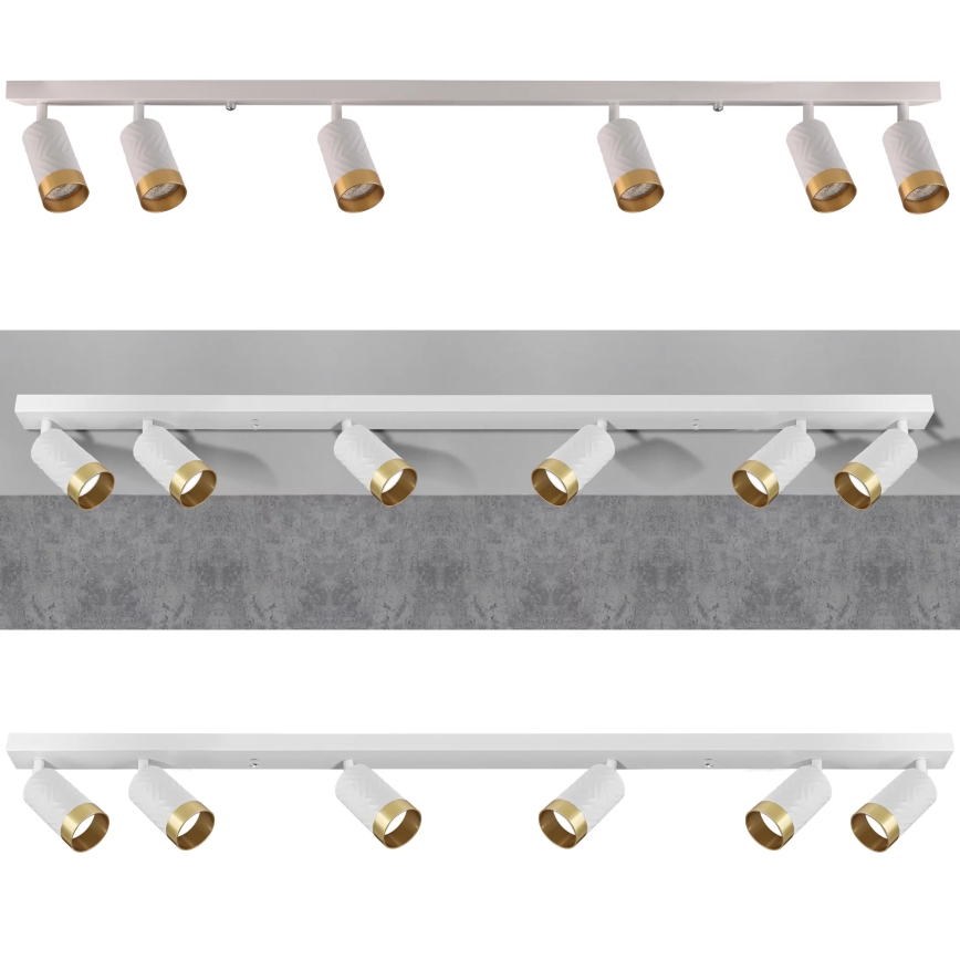 spotlámpa ARRAS 6xGU10/10W/230V fehér