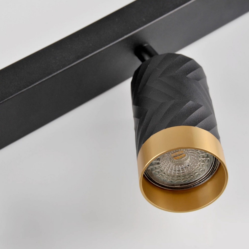 spotlámpa ARRAS 6xGU10/10W/230V fekete