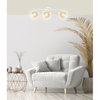 Spotlámpa ATARRI 3xE14/25W/230V