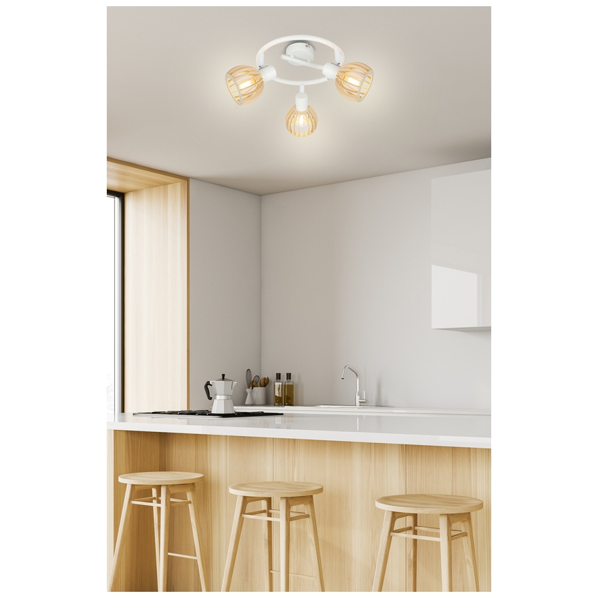 Spotlámpa ATARRI 3xE14/25W/230V