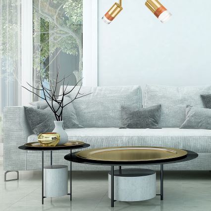 Spotlámpa AURORA 2xGU10/10W/230V