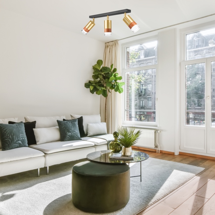 Spotlámpa AURORA 3xGU10/10W/230V