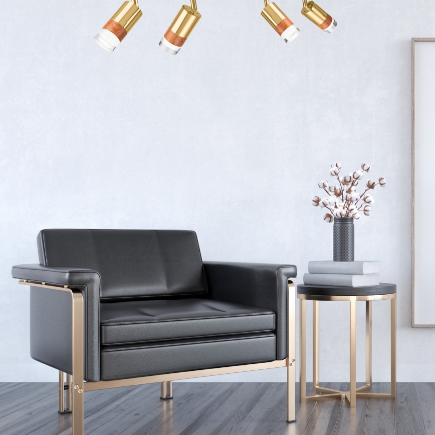 Spotlámpa AURORA 4xGU10/10W/230V