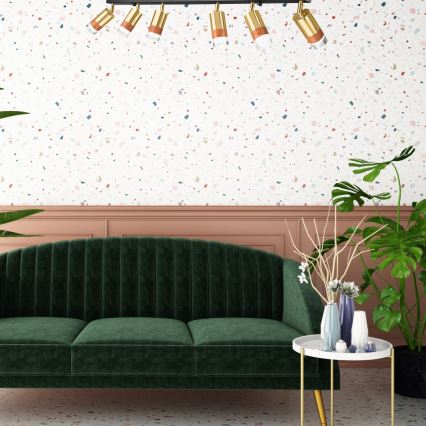 Spotlámpa AURORA 6xGU10/10W/230V