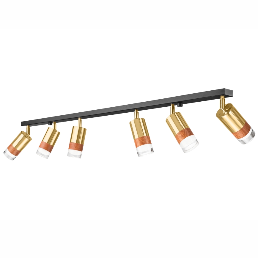 Spotlámpa AURORA 6xGU10/10W/230V