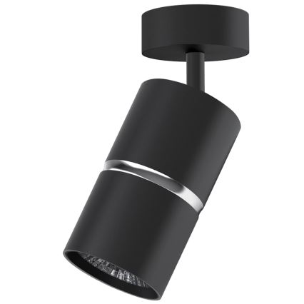 Spotlámpa BAMBOO 1xGU10/10W/230V fekete