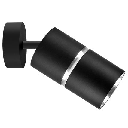 Spotlámpa BAMBOO 1xGU10/10W/230V fekete