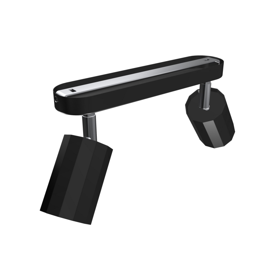 Spotlámpa BELLO 2xGU10/8W/230V fekete