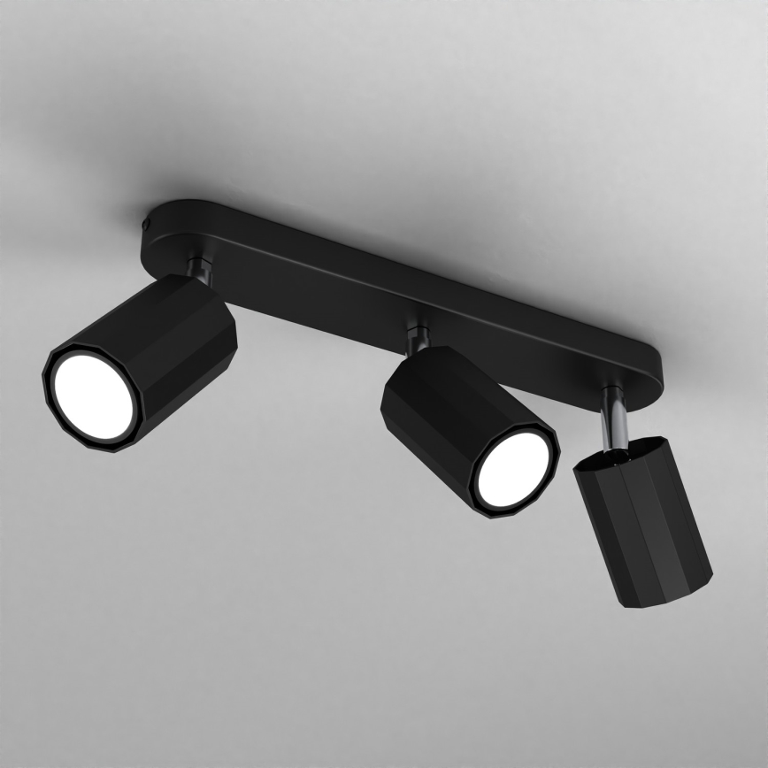 Spotlámpa BELLO 3xGU10/8W/230V fekete