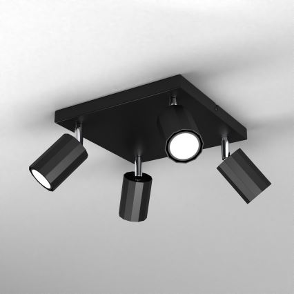 Spotlámpa BELLO 4xGU10/8W/230V fekete