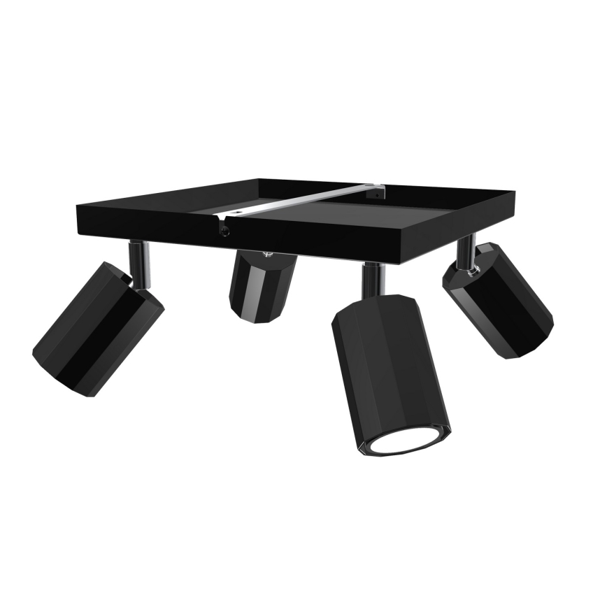 Spotlámpa BELLO 4xGU10/8W/230V fekete