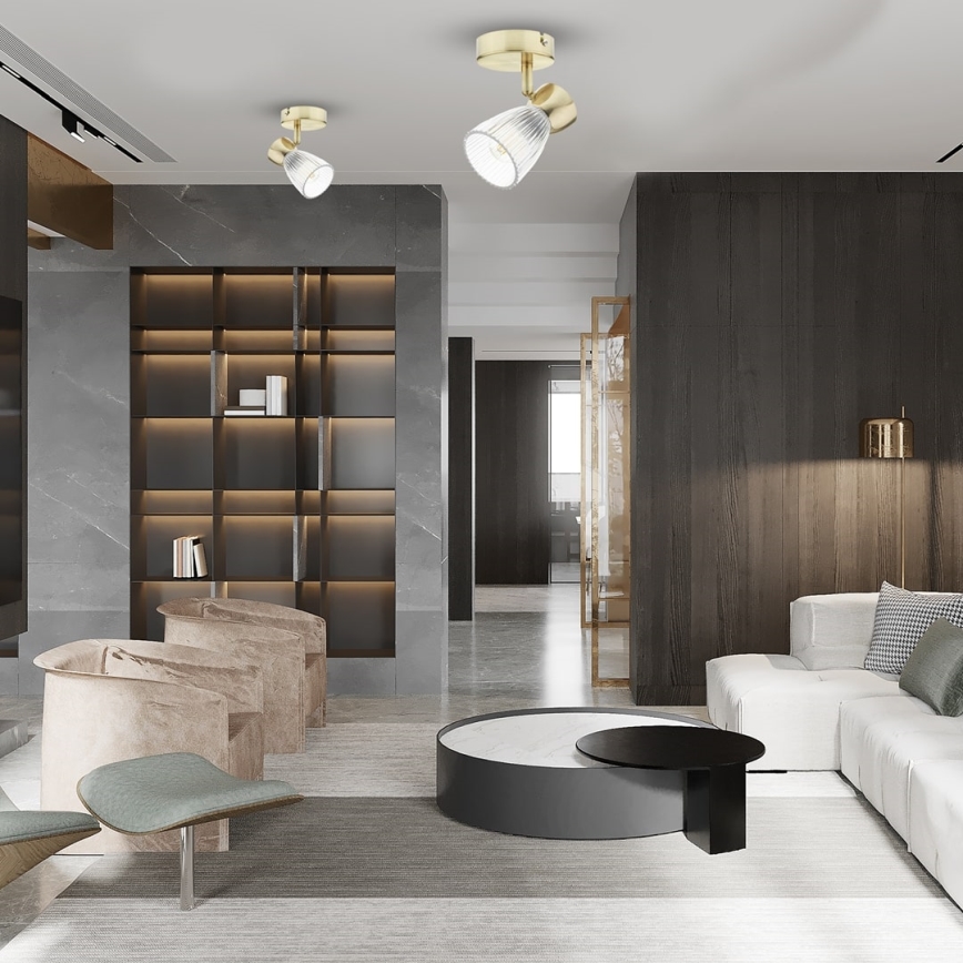 Spotlámpa BEST 1xE14/40W/230V arany