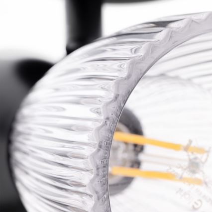 Spotlámpa BEST 1xE14/40W/230V fekete