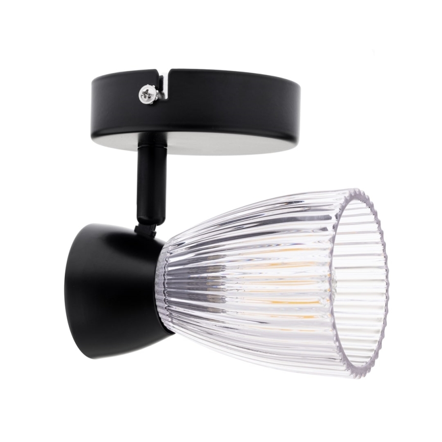 Spotlámpa BEST 1xE14/40W/230V fekete