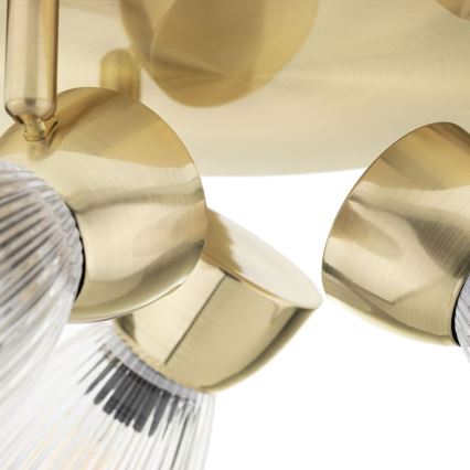 Spotlámpa BEST 3xE14/40W/230V arany