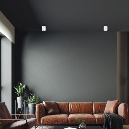 Spotlámpa BIMA 1xGU10/25W/230V kerek fehér