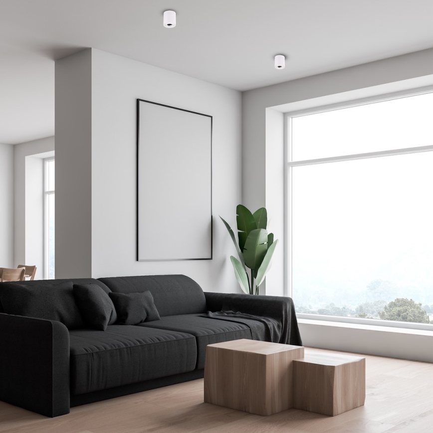 Spotlámpa BIMA 1xGU10/25W/230V kerek fehér