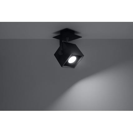 Spotlámpa CEDRA 1 1xGU10/40W/230V fekete