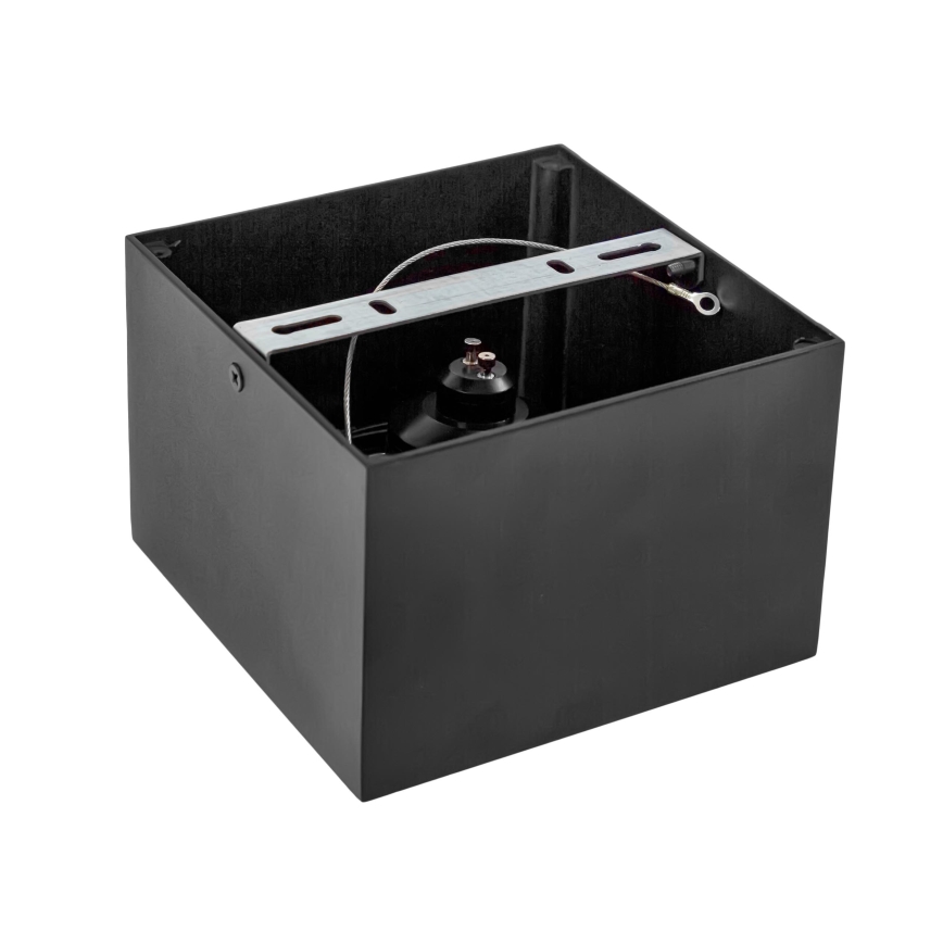 Spotlámpa CHLOE AR111 1xGU10/50W/230V szögletes fekete