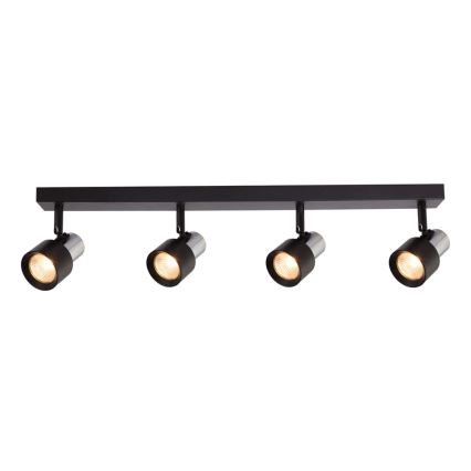 Spotlámpa CINO 4xGU10/8W/230V fekete
