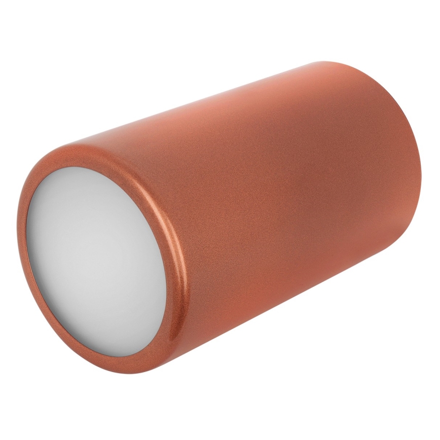 Spotlámpa CLEO 1xE27/24W/230V réz