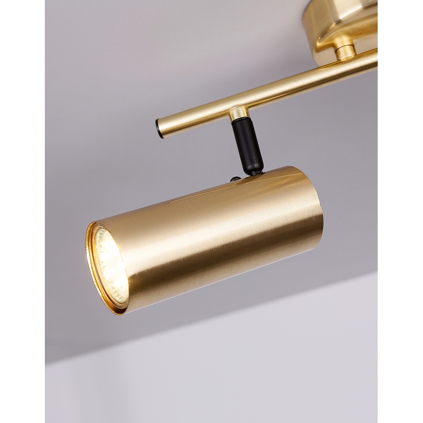 spotlámpa COLLY 2xGU10/15W/230V arany