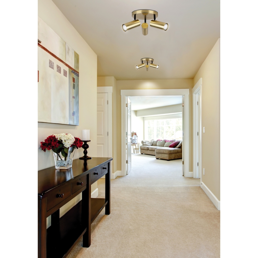 spotlámpa COLLY 3xGU10/15W/230V arany