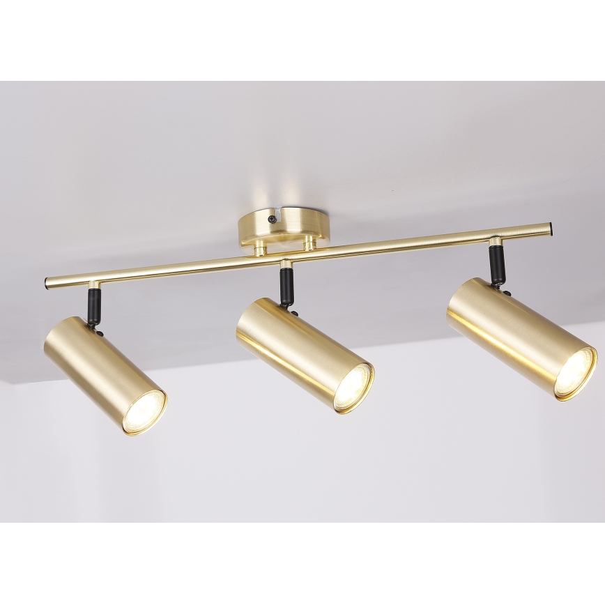 spotlámpa COLLY 3xGU10/15W/230V arany