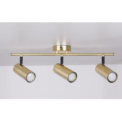 spotlámpa COLLY 3xGU10/15W/230V arany