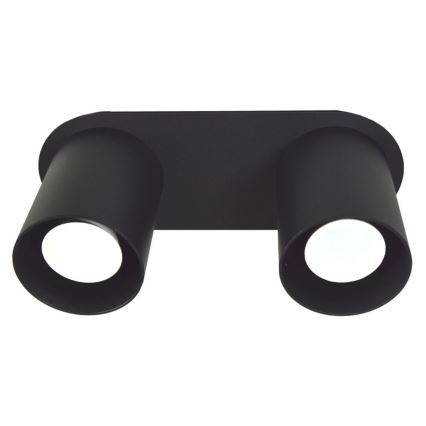 Spotlámpa CREEP 2xGU10/25W/230V fekete