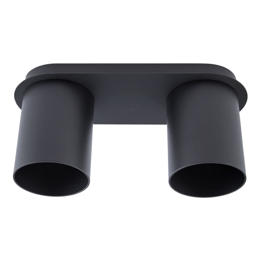 Spotlámpa CREEP 2xGU10/25W/230V fekete