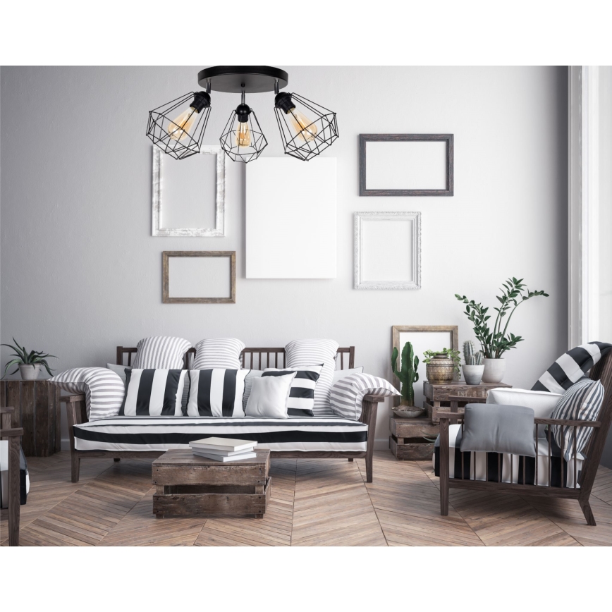 Spotlámpa DIAMENT 3xE27/60W/230V