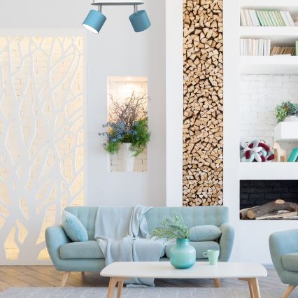 Spotlámpa DIXIE 2xGX53/11W/230V kék