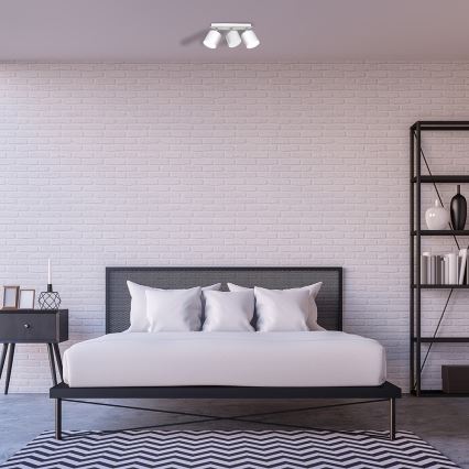 Spotlámpa DIXIE 3xGX53/11W/230V fehér