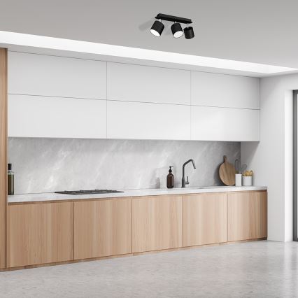 Spotlámpa DIXIE 3xGX53/11W/230V fekete