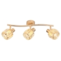 Spotlámpa DUBAI 3xE14/40W/230V Rózsaarany