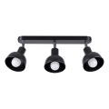 Spotlámpa ELBA 3xE27/15W/230V fekete