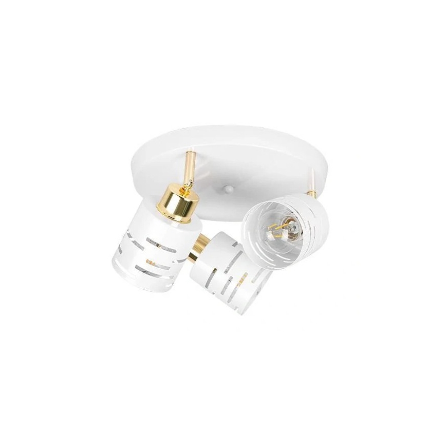 Spotlámpa ELEN 3xE27/35W/230V fehér/arany
