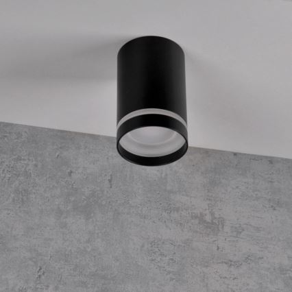 Spotlámpa FABRI 1xGU10/10W/230V fekete