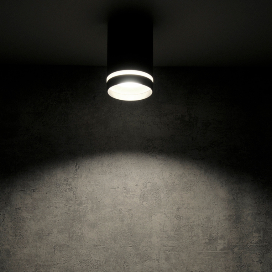 Spotlámpa FABRI 1xGU10/10W/230V fekete