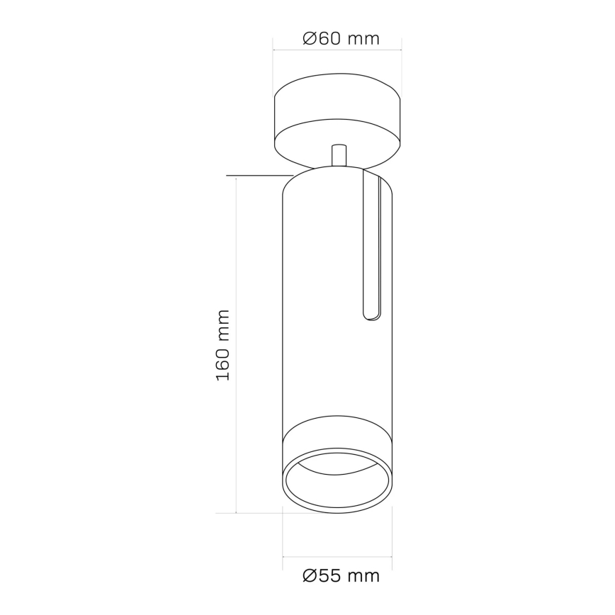 Spotlámpa FADO 1xGU10/10W/230V fehér