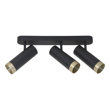 Spotlámpa FADO 3xGU10/10W/230V fekete