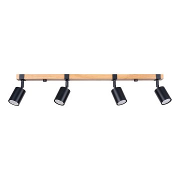 Spotlámpa FAGER 4xGU10/10W/230V fekete