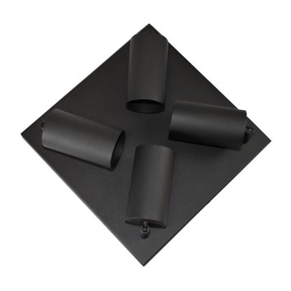 Spotlámpa FARGO 4xGU10/30W/230V fekete