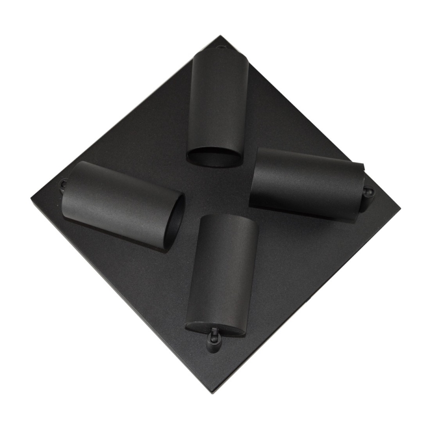 Spotlámpa FARGO 4xGU10/30W/230V fekete