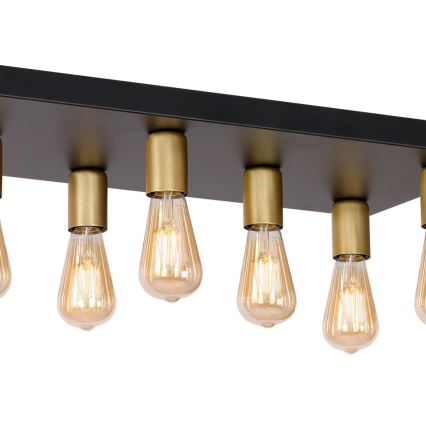 Spotlámpa FILO 11xE27/60W/230V fekete/arany