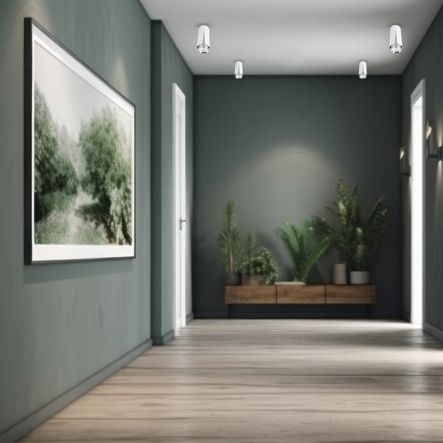 Spotlámpa FLOWER 1xGU10/8W/230V fehér