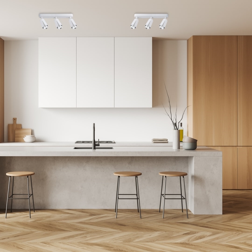 Spotlámpa FLOWER 3xGU10/8W/230V fehér